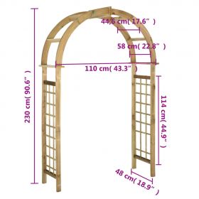 Pergola arcuita