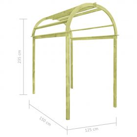 Pergola arcuita