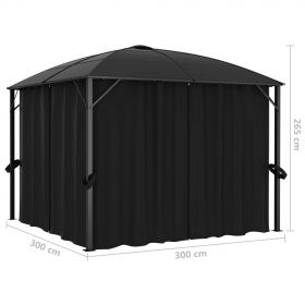 Pavilion cu perdele