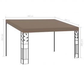 Pavilion montat de perete