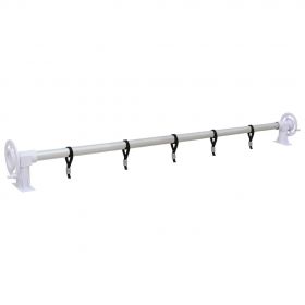 Derulator de prelata pentru piscina cu baza din plastic