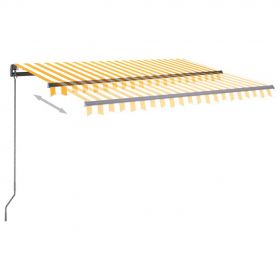 Copertina automata cu senzor vant & LED