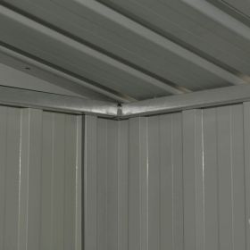 Magazie de gradina din metal verde
