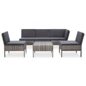 Set mobilier de gradina cu perne