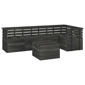 Set mobilier gradina din paleti cu perne