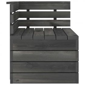Set mobilier gradina din paleti cu perne