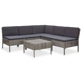 Set mobilier de gradina cu perne