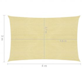 Panza dreptunghiulara pentru parasolar