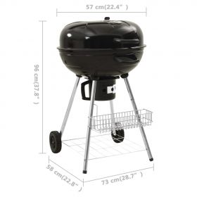 Gratar barbecue pe carbuni cu recipient