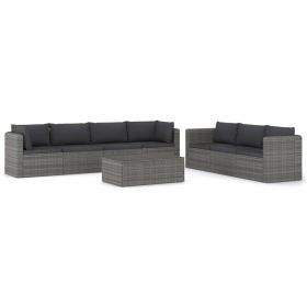 Set mobilier de gradina cu perne