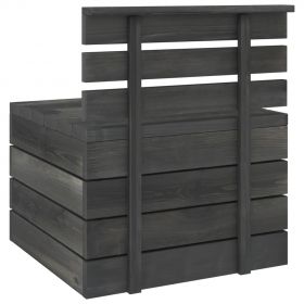 Set mobilier gradina paleti cu perne 7 piese lemn masiv pin