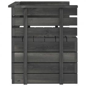 Set mobilier gradina paleti cu perne 8 piese lemn masiv pin