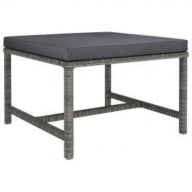 Set mobilier de gradina cu perne Gri