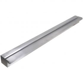 Fantana de piscina dreptunghiulara cu cascada 30 cm otel inoxidabil