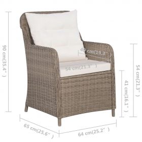 Set bistro cu perne