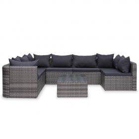 Set mobilier de gradina cu perne