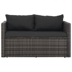 Set mobilier de exterior cu perne