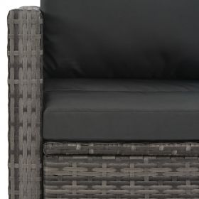 Set mobilier de exterior cu perne