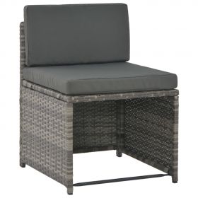 Set mobilier de exterior cu perne