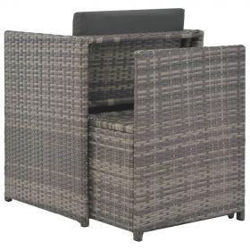 Set mobilier de exterior cu perne