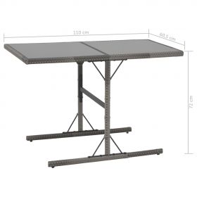 Set mobilier de exterior cu perne