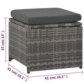 Set mobilier de gradina cu perne
