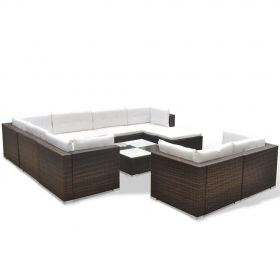 Set mobilier de gradina cu perne