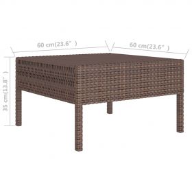Set mobilier de gradina cu perne