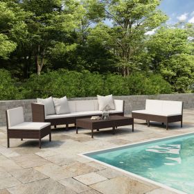Set mobilier de gradina cu perne