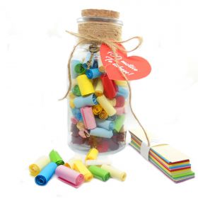 Borcan handmade personalizat,100 motive - Te iubesc, flori parfumate
