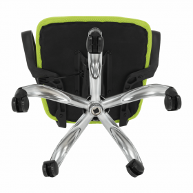 Scaun de birou, verde/negru, DEX 2 NEW