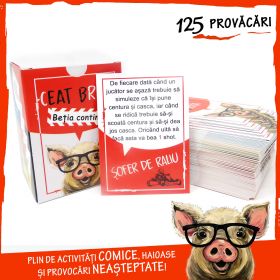 Joc adulti "Ceat Brita- Betia continua"- editia II, limba romana, carti de joc pentru petreceri, pentru 3-20 jucatori