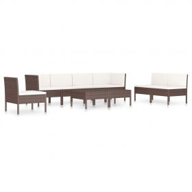 Set mobilier de gradina cu perne