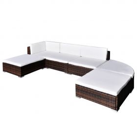 Set mobilier de gradina cu perne