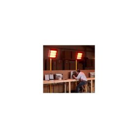 Incalzitor de terasa electric cu raze infrarosii IRC4500CN, culoare negru, putere calorica 4500W, alimentare 230V