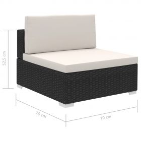 Set mobilier de gradina cu perne