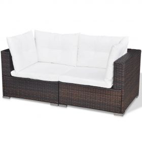 Set mobilier de gradina cu perne