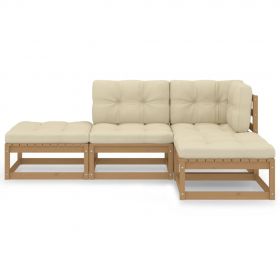 Set mobilier de gradina cu perne