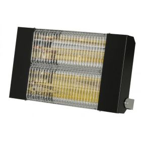 Incalzitor de terasa electric cu raze infrarosii IRC3000CN, culoare negru, putere calorica 3000W, alimentare 230V