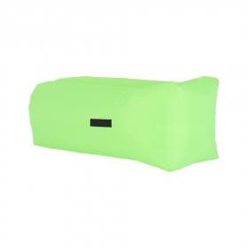 Geanta scaun gonflabila / geanta lenesa, verde, LEBAG