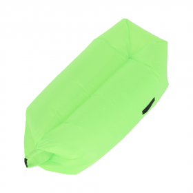 Geanta scaun gonflabila / geanta lenesa, verde, LEBAG