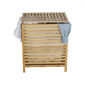 Cos de rufe, bambus natural/alb, MENORK