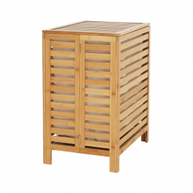 Cos de rufe, bambus natural/alb, MENORK