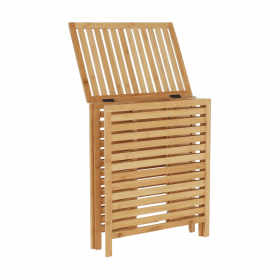 Cos de rufe, bambus natural/alb, MENORK