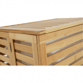Cos de rufe, bambus natural/alb, MENORK