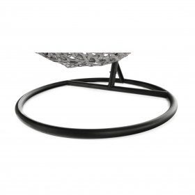 Scaun suspendat, gri / negru / maro, NEUL