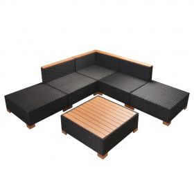 Set mobilier de gradina cu perne