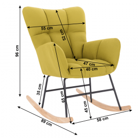 Balansoar design, galben, KEMARO