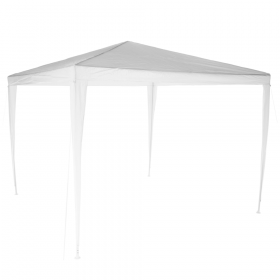 Pavilion gradina/foisor, alb, 3x3 m, GOTAN