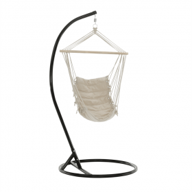 Scaun balansoar suspendabil, alb, PLATO NEW